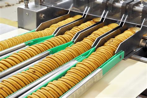 how biscuits are manufactured in a factory